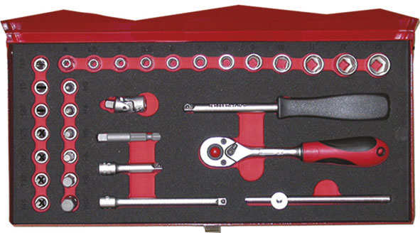 [ 945GF ] - Sicutool - Kit di chiavi a bussola