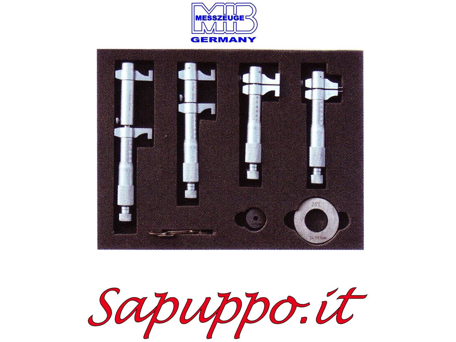 Kit di micrometri per interni MIB M 75/6