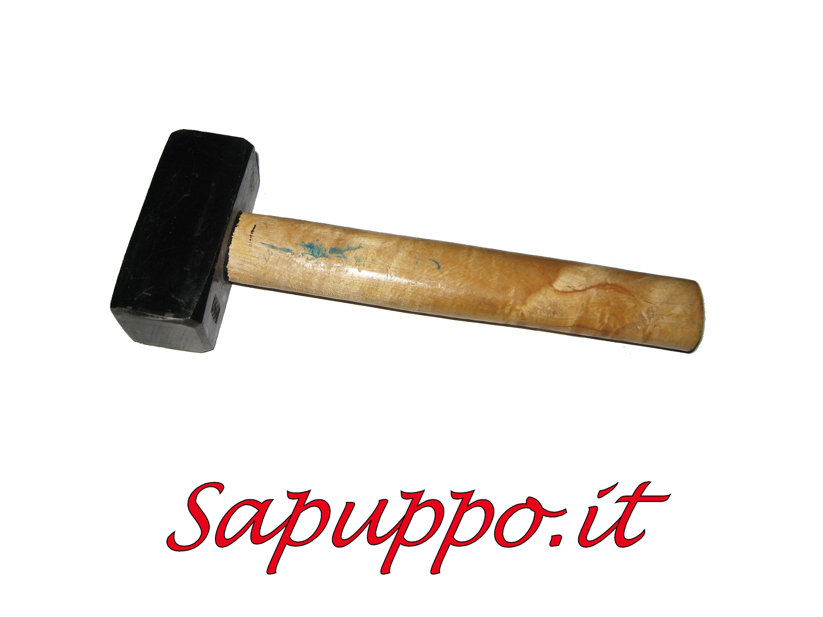 Mazzette a testa quadra con  manico in legno