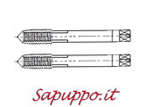 Maschi HSS filettatura GAS (BSP)