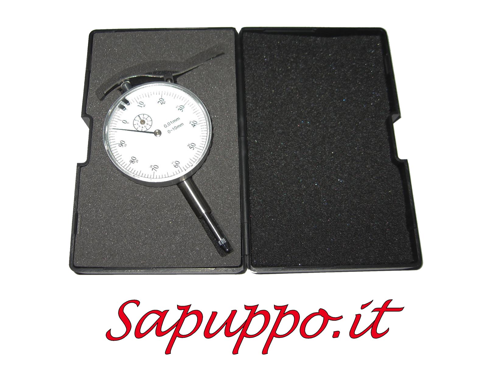 Comparatore con levetta di sollevamento d.60 corsa 10 MIB